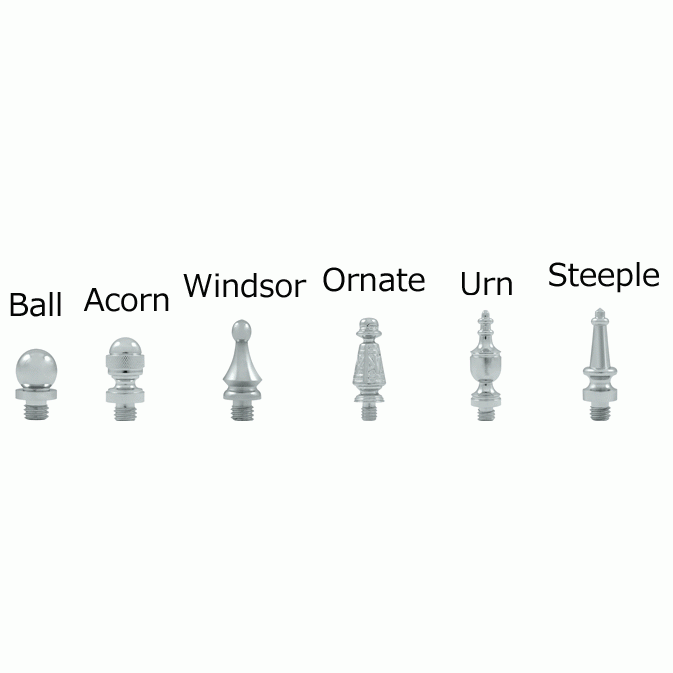 1 1/2 Inch x 1 1/2 Inch Solid Brass Cabinet Hinges (Polished Chrome Finish) DELTANA