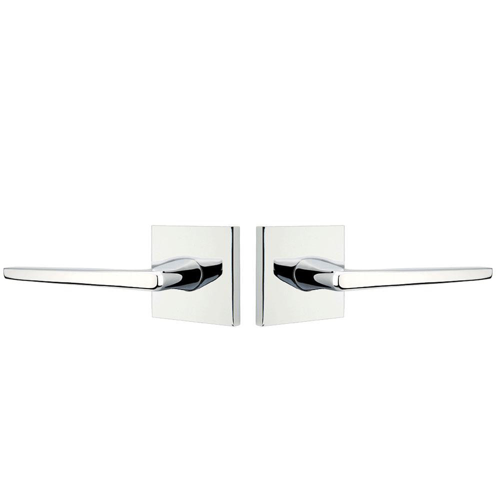 Emtek Hermes Lever With Square Rosette (Several Finish Options) EMTEK