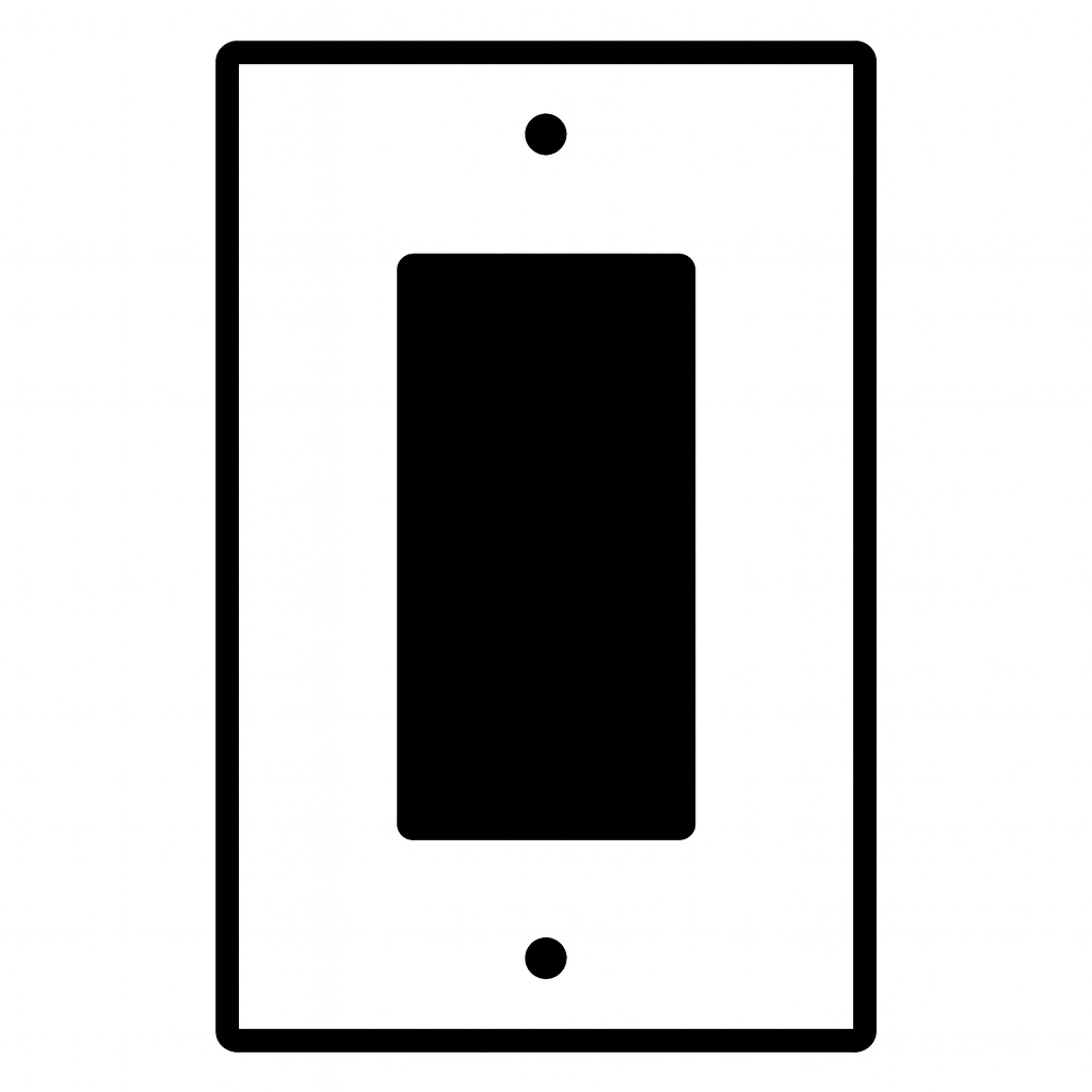 Sonnet Leaf Wall Plate (Oil Rubbed Bronze Finish)