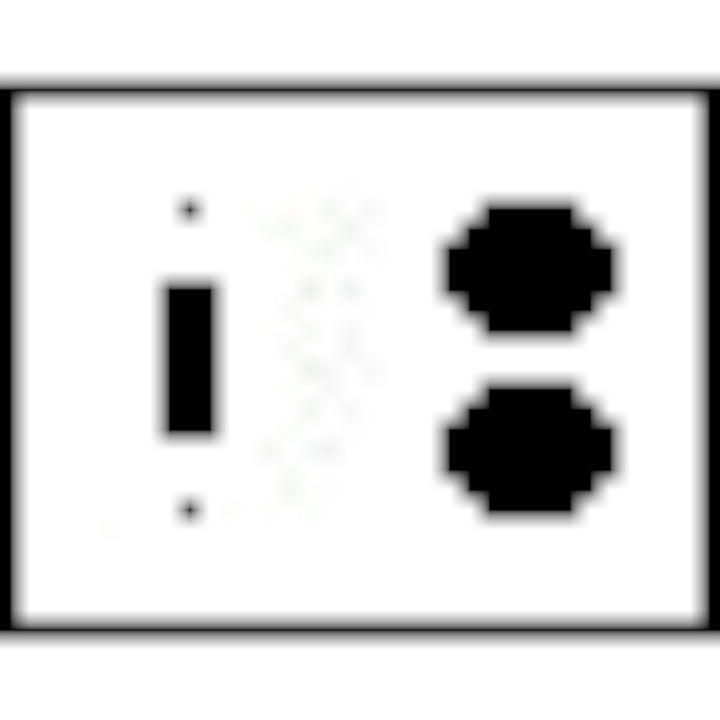 Roguery Ropes Wall Plate (Bright Nickel Finish)