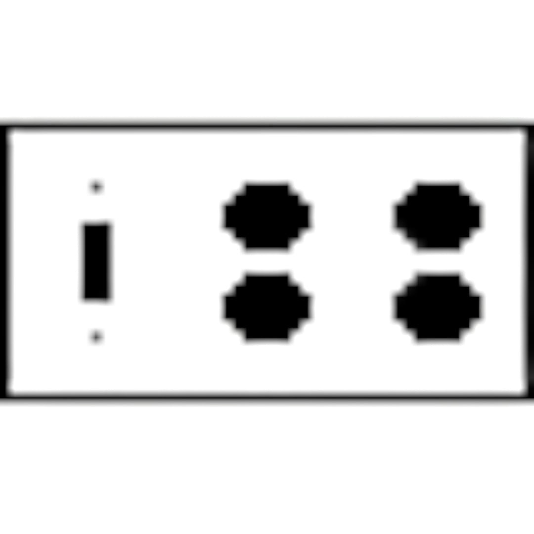 Roguery Ropes Wall Plate (Oil Rubbed Bronze Finish)