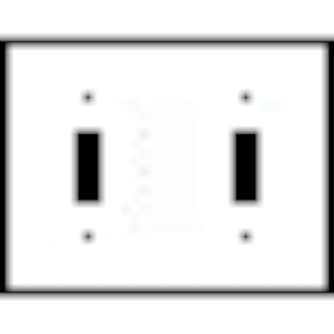 Bamboo Style Wall Plate (Rust Finish)