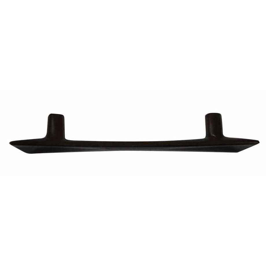 4 1/2 Inch (3 Inch c-c) Pyramid Curve Handle (Black Bronze) COPPER MOUNTAIN HARDWARE