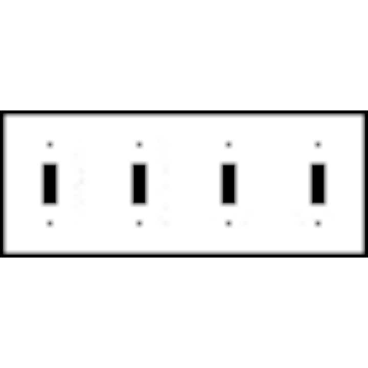 Roguery Ropes Wall Plate (Bright Nickel Finish)