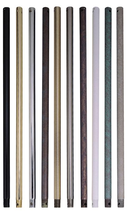 ##Antique Hardware## 36" Downrod in Oiled Bronze