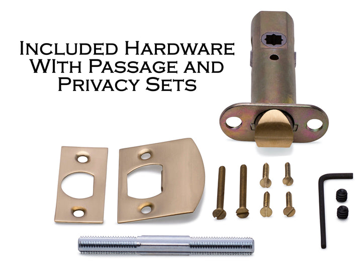 COPPER MOUNTAIN HARDWARE 2 1/4 Inch Sunburst Rice Pattern Door Knob With Victorian Rosette