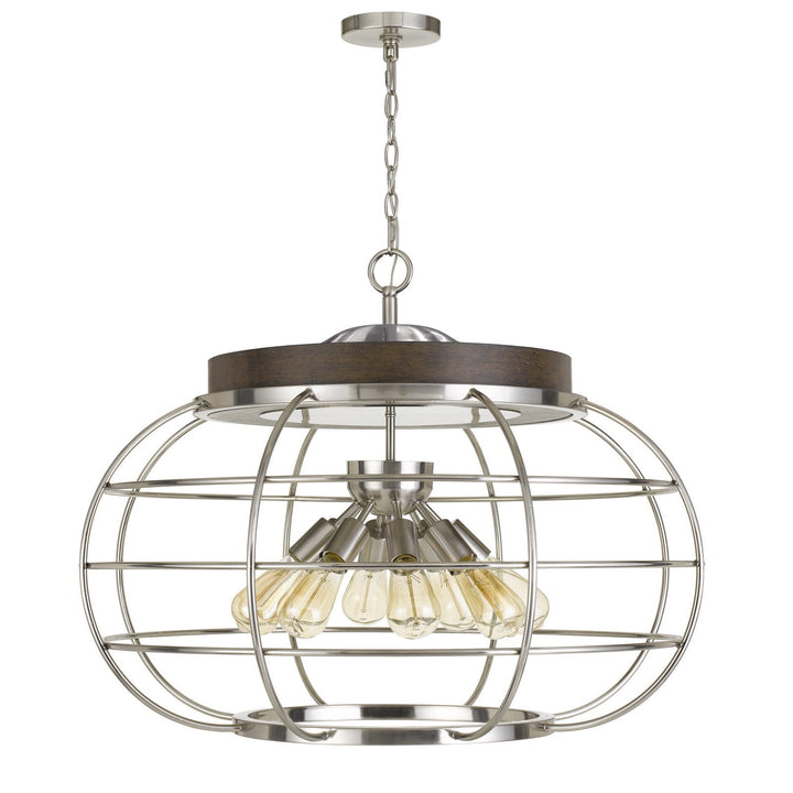 LIBERTY METAL CHANDELIER (EDISON BULBS NOT INCLUDED) Cal Lighting