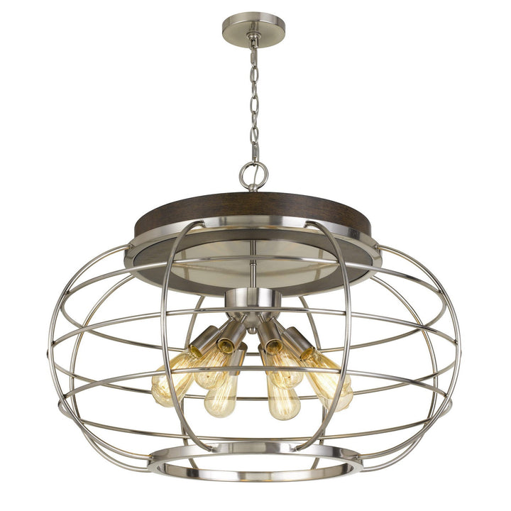 LIBERTY METAL CHANDELIER (EDISON BULBS NOT INCLUDED) Cal Lighting
