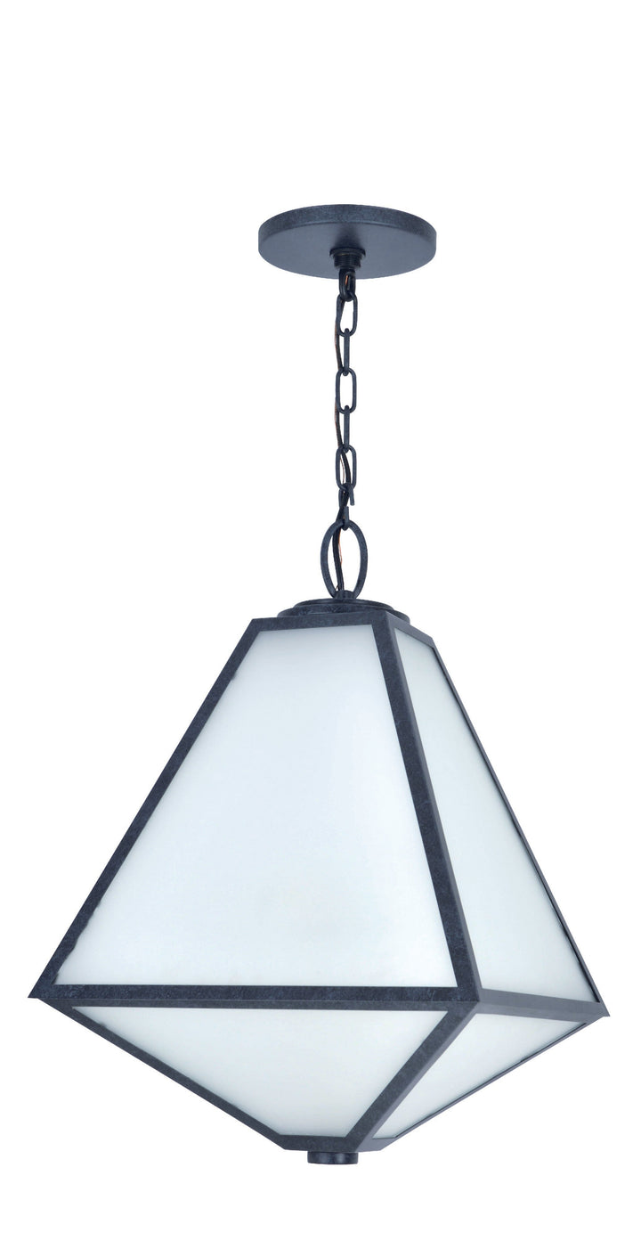 Crystorama Crystorama Brian Patrick Flynn Glacier 3 Light Black Charcoal Outdoor Pendant
