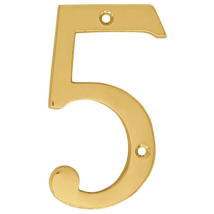 6 Inch Tall House Number 5