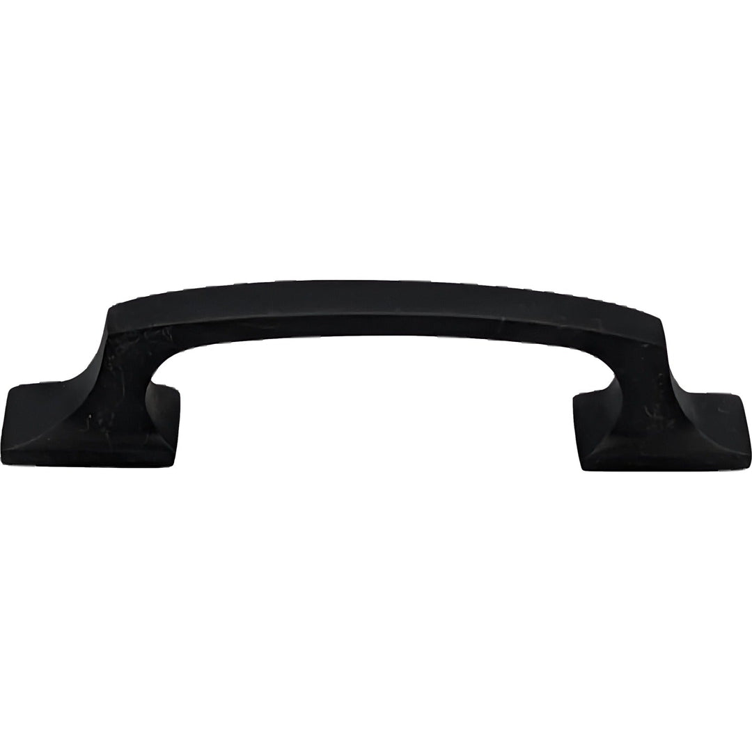 5 1/4 Inch Overall (3 3/4 Inch c-c) Traditional Solid Brass Pull COPPER MOUNTAIN HARDWARE