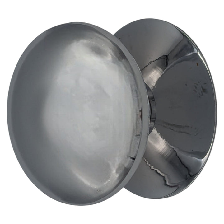1 1/3 Inch Round Cabinet Knob with Backplate (Several Finishes Available) COPPER MOUNTAIN HARDWARE