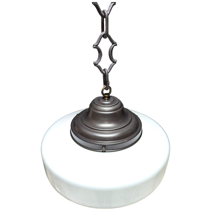 28 1/2 Inch Manhattan Skyscraper Nouveau Style Chain Light (Black Bronze Finish) COPPER MOUNTAIN HARDWARE