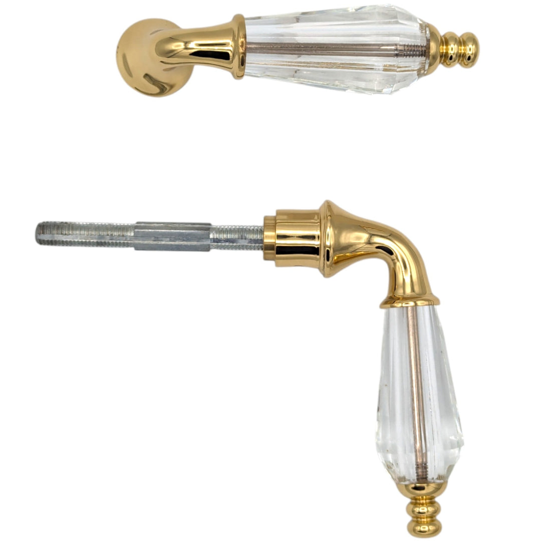 COPPER MOUNTAIN HARDWARE Lever Glass Spare Door Knobs