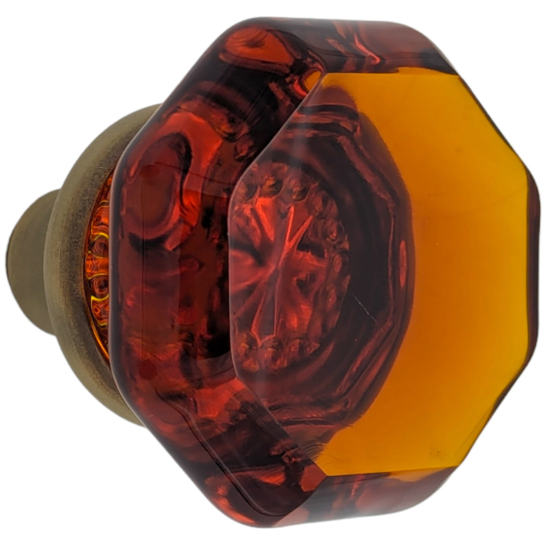 COPPER MOUNTAIN HARDWARE Octagon Crystal Spare Door Knobs