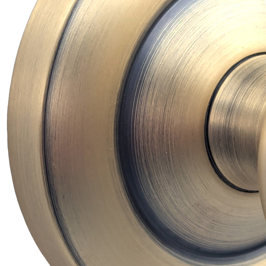 ##Antique Hardware## Magnifique™Classic Door Set with Gray Porcelain Knobs (Several Finishes Available)