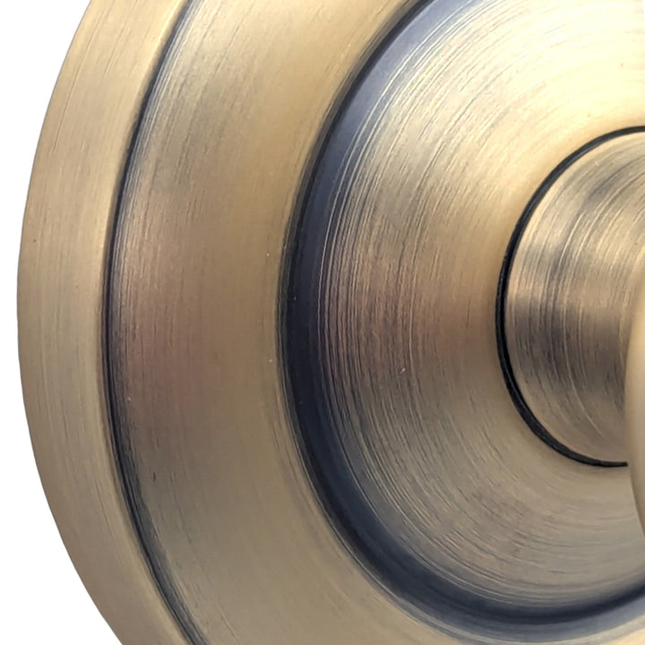 ##Antique Hardware## Magnifique™Classic Door Set with Gray Porcelain Knobs (Several Finishes Available)