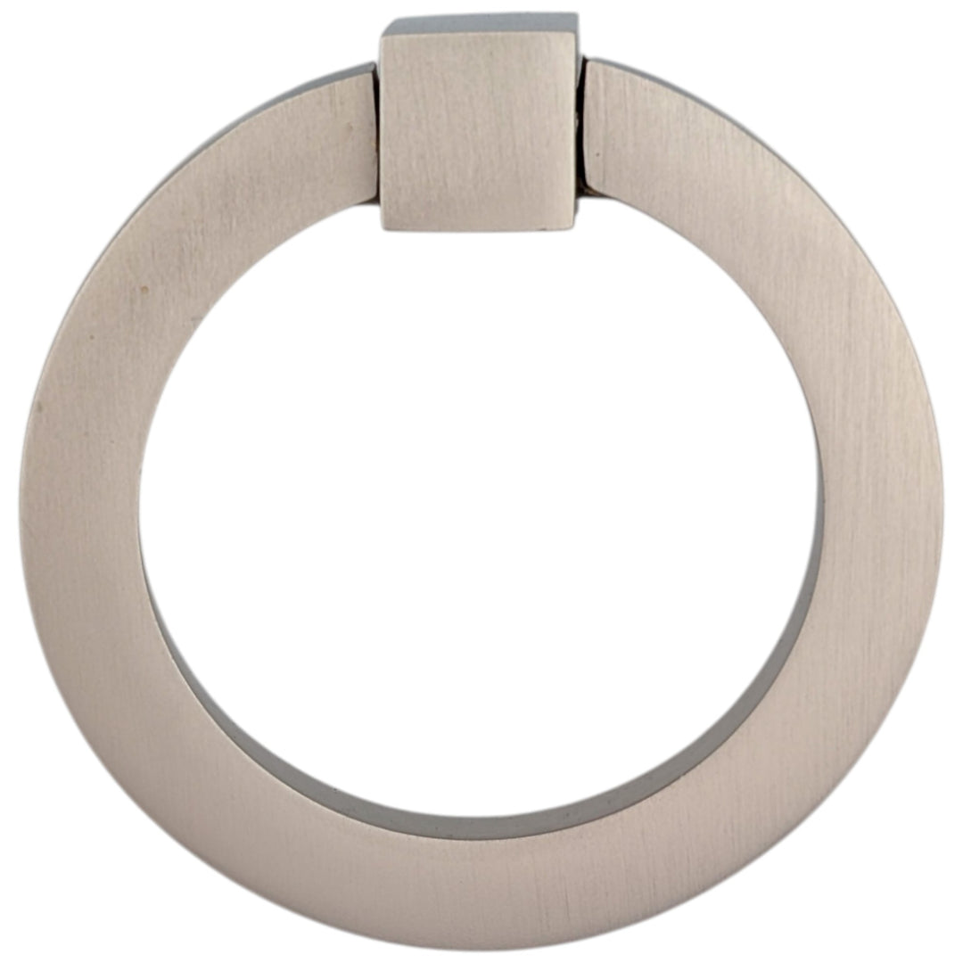 3 Inch Mission Style Solid Brass Drawer Ring Pull (Several Finishes Available)