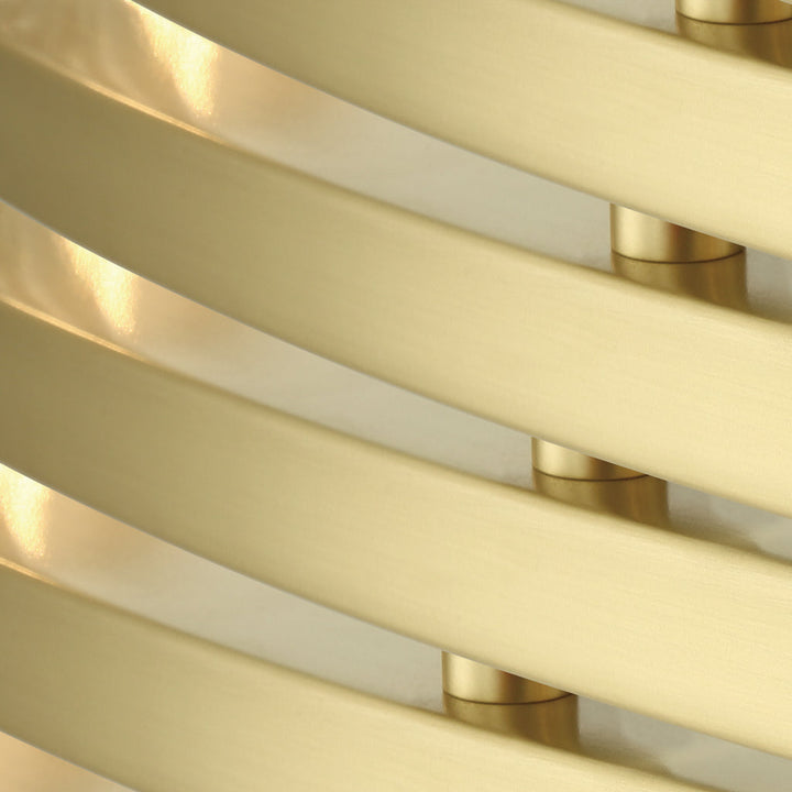 Aragon 7 Light Soft Brass Chandelier Crystorama