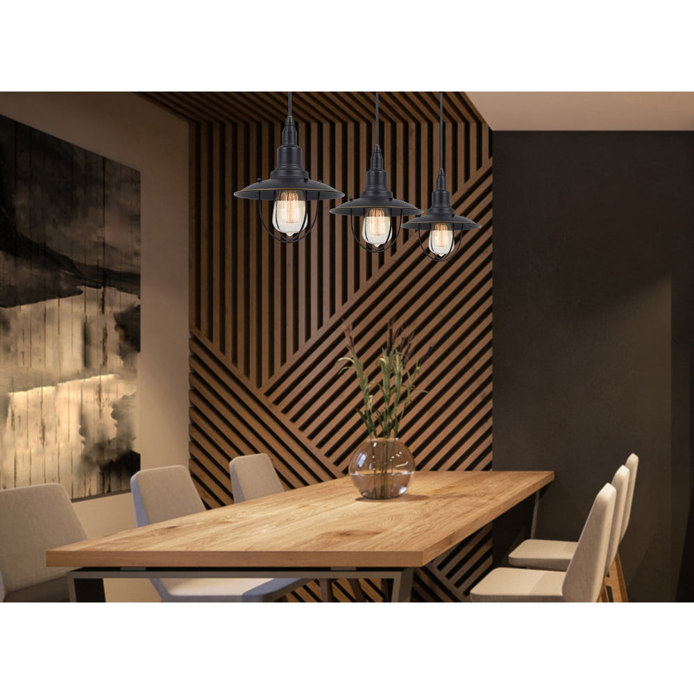 60W ALLENTOWN METAL PENDANT Pendant Cal Lighting