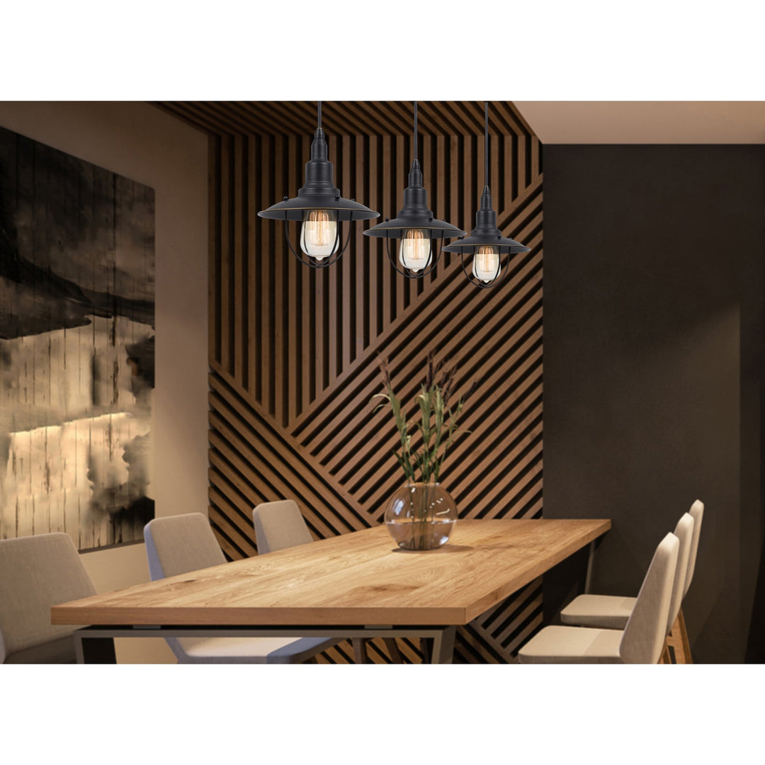 60W ALLENTOWN METAL PENDANT Pendant Cal Lighting