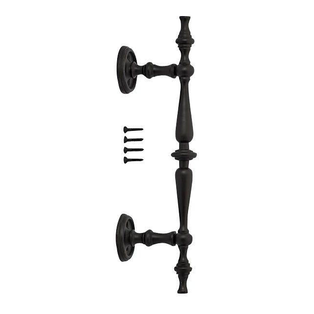 9 1/2 Inch Solid Brass Traditional Door Pull