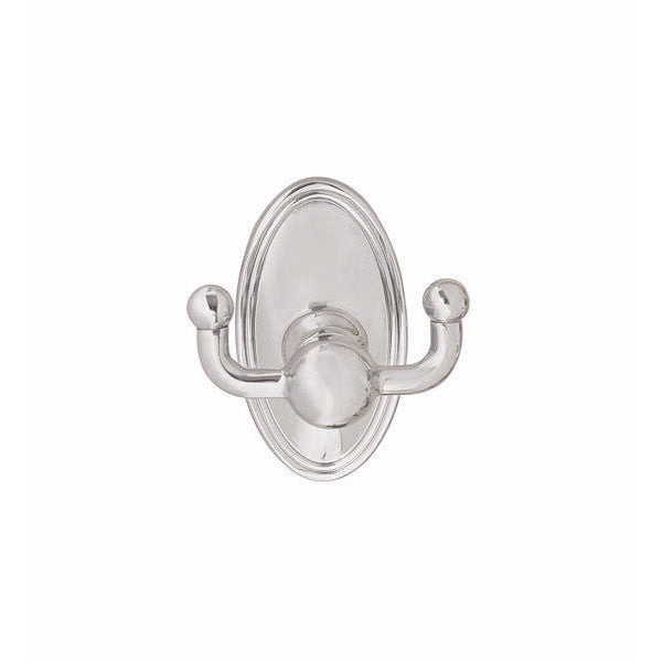 Traditional Brass Double Hook (Several Finishes Available) EMTEK