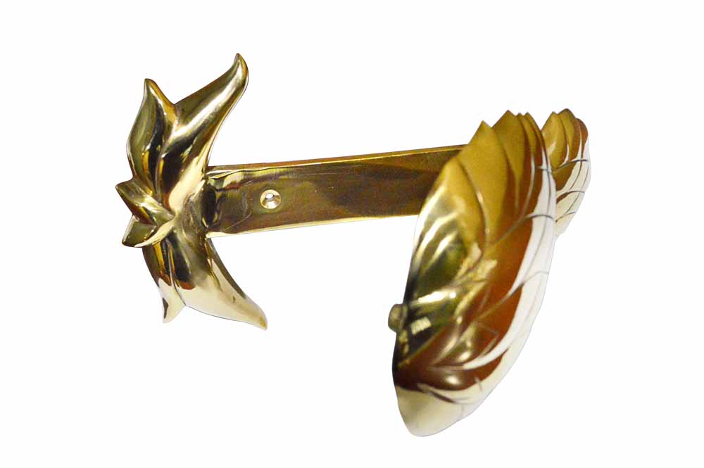 COPPER MOUNTAIN HARDWARE 7 1/2 Inch Solid Brass Pineapple Door Knocker in Several Finishes