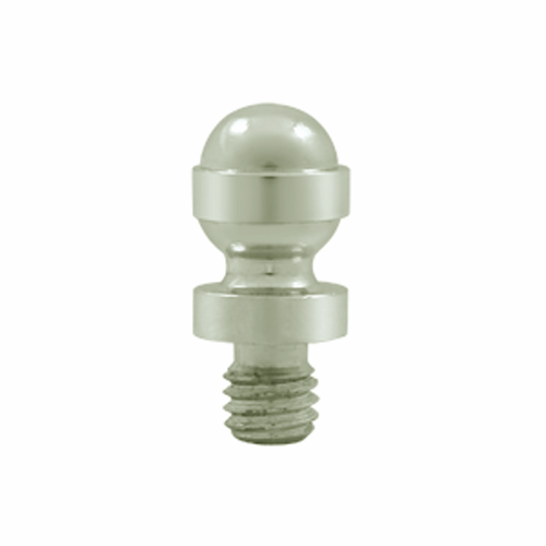 1/2 Inch Solid Brass Acorn Tip Cabinet Finial (Polished Nickel Finish) DELTANA