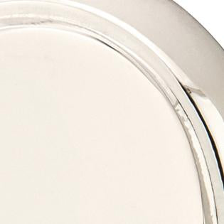 1 3/8 Inch Clear Crystal Glass Lowell Cabinet & Furniture Knob EMTEK